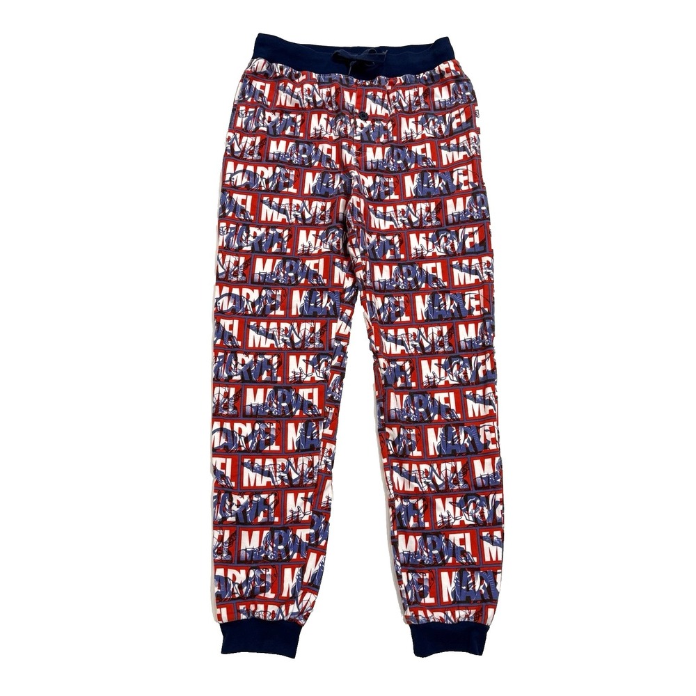 Disney Marvel Jogger Lounge Sleep Pant Men S PJ Pajama Superhero All Over Print